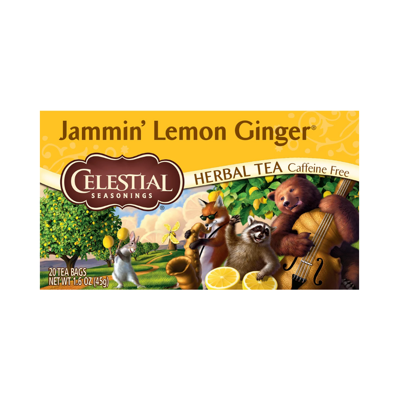 Celestial Herbal Tea Jammin' Lemon Ginger 45g (1.6oz)