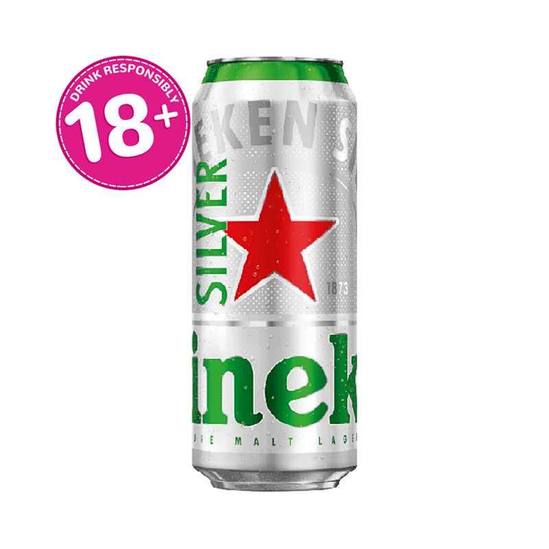 Heineken Beer Silver Can 500ml