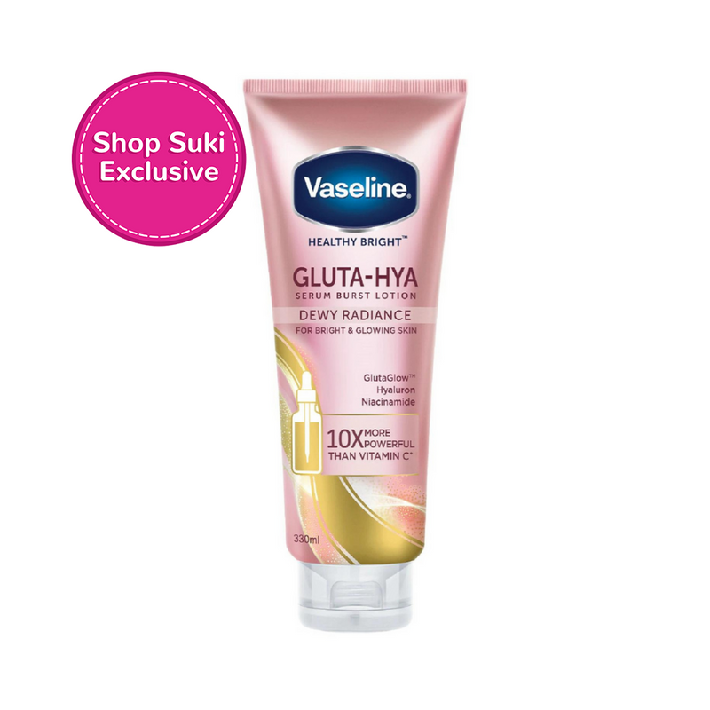 Vaseline Healthy Bright Gluta-Hya Serum Burst Lotion Dewy Radiance 330ml