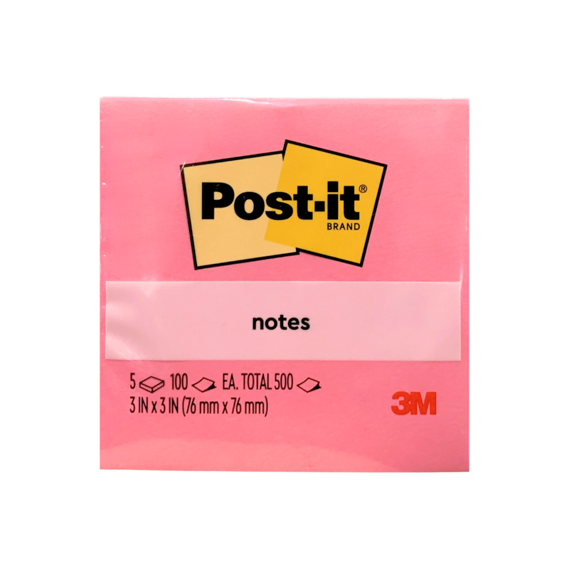 3M Post It 500 Sheets 3in x 3in