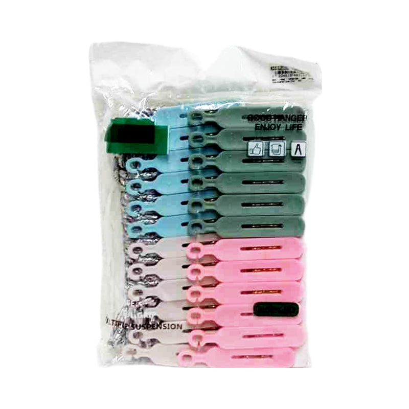 Ideal Living Assorted Clothesline With 24 Clips