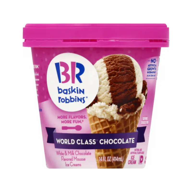 Baskin Robbins World Class Chocolate 414ml