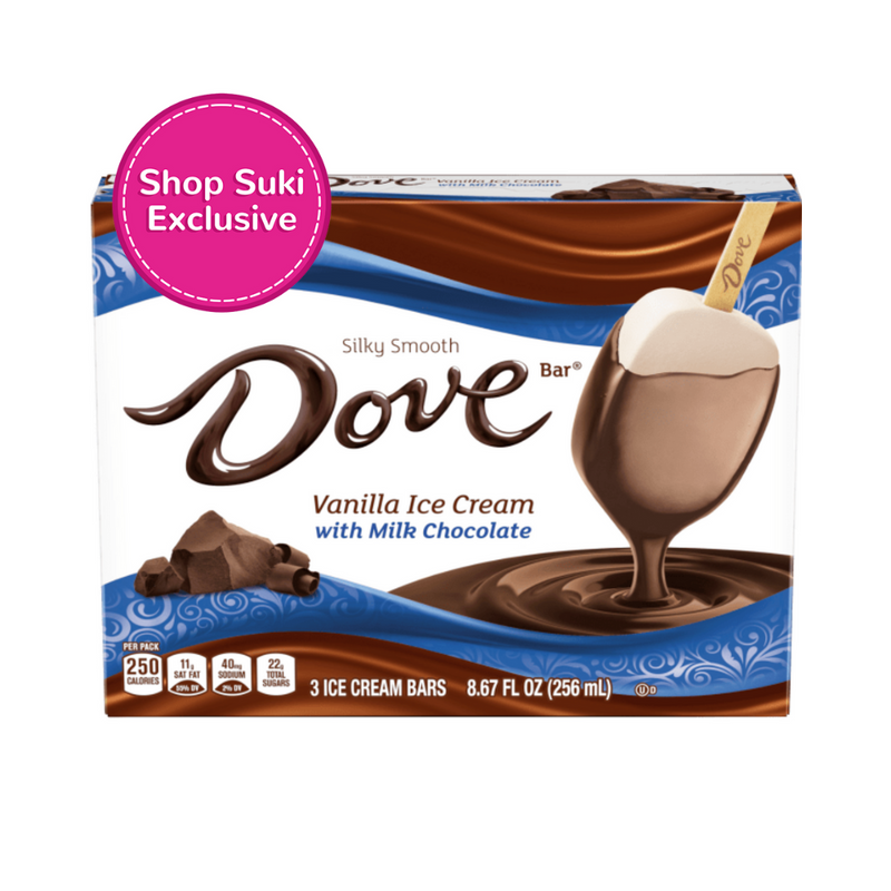 Dove Ice Cream Vanilla With Milk Chocolate 3's