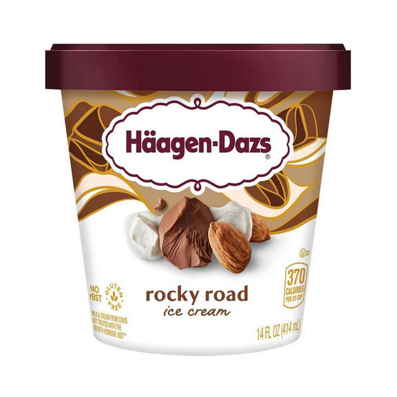 Haagen-Dazs Rocky Road Ice Cream 414ml