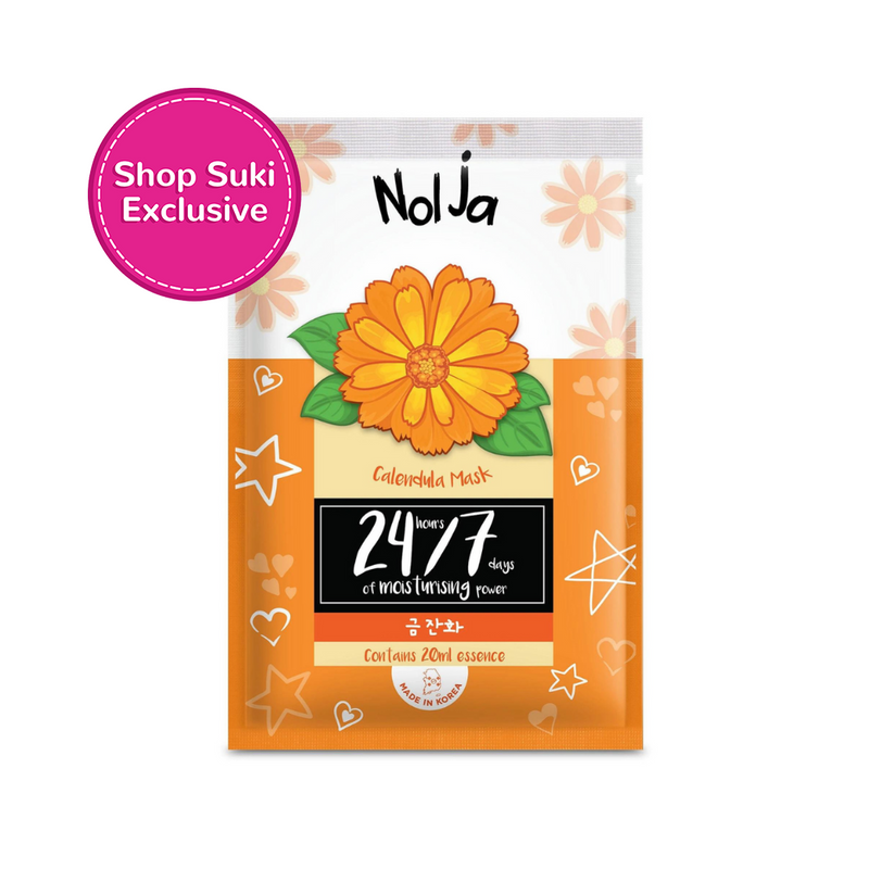 Nolja Calendula Facial Mask 24/7 Moisturising And Soothing 20ml