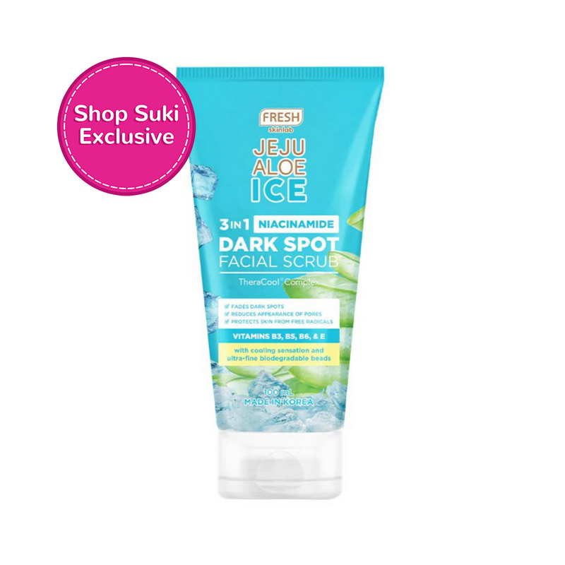 Fresh Skinlab Jeju Aloe Vera Ice Facial Scrub 100ml