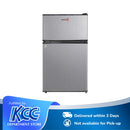 Fujidenzo Two Door Personal Refrigerator Stainless Steel
