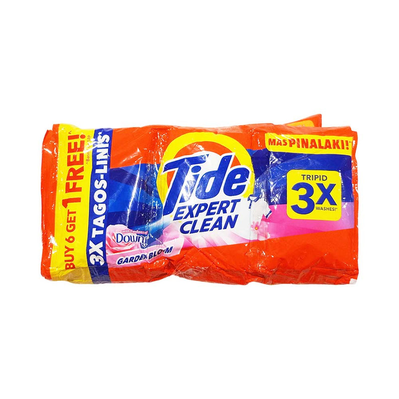 Tide Detergent Powder Freshness Of Downy Garden Bloom 87g 6's + 1