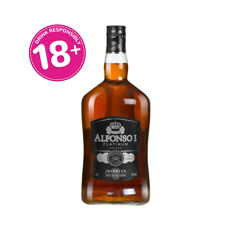 Alfonso 1 Platinum Solera Brandy 1.75L
