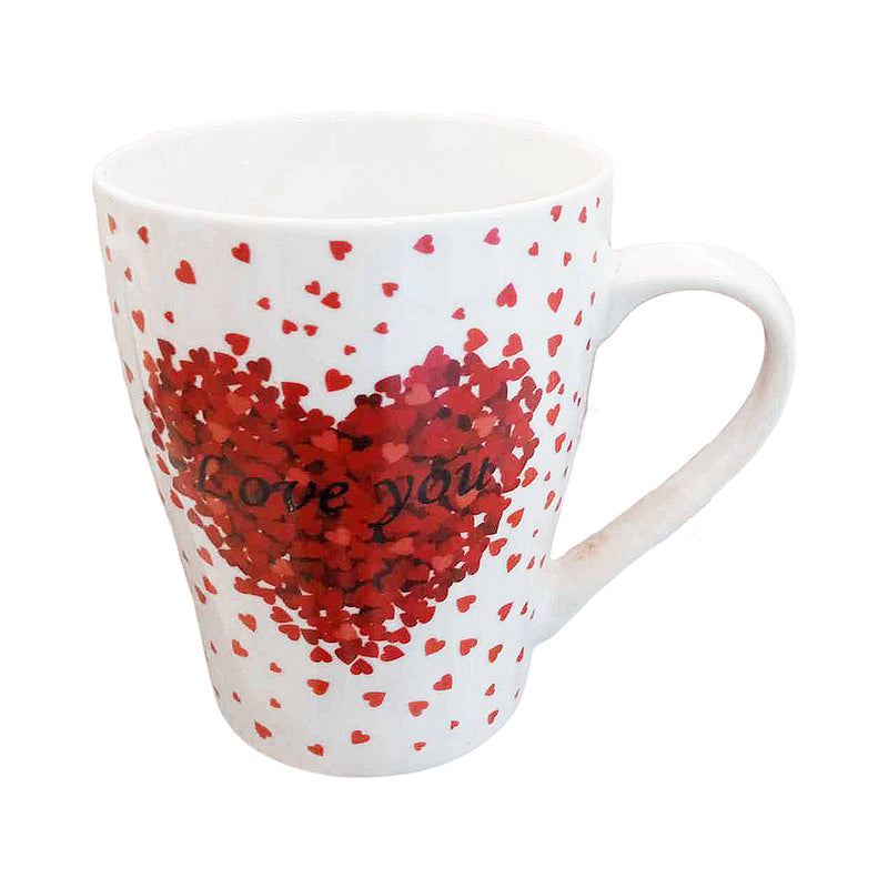 Ideal Living Printed Mug White