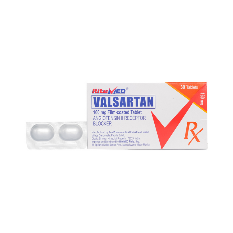 Ritemed Valsartan Film-Coated Tablet 160mg x 2's