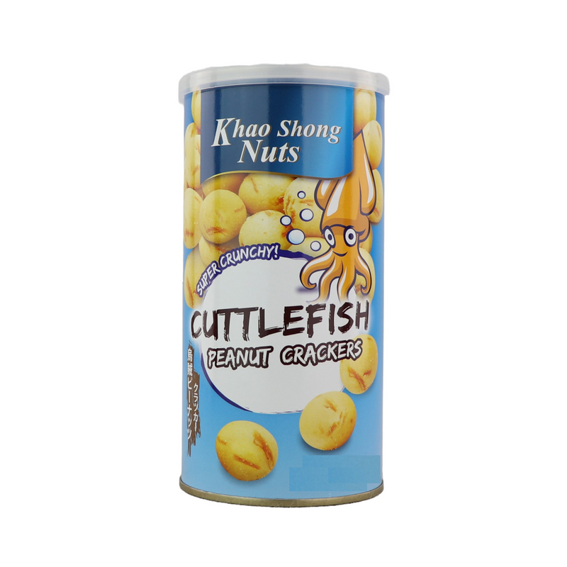 Khao Shong Nuts Cuttlefish Peanut Crackers 180g