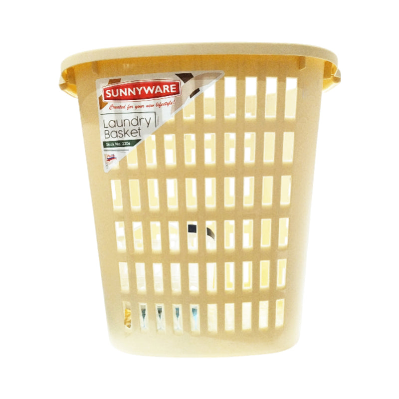 Sunnyware Laundry Basket Deluxe Cream