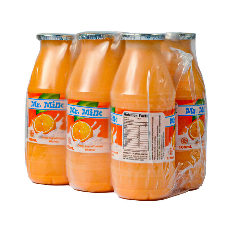 Del Monte Mr. Milk Yogurt Orange 100ml x 6’s