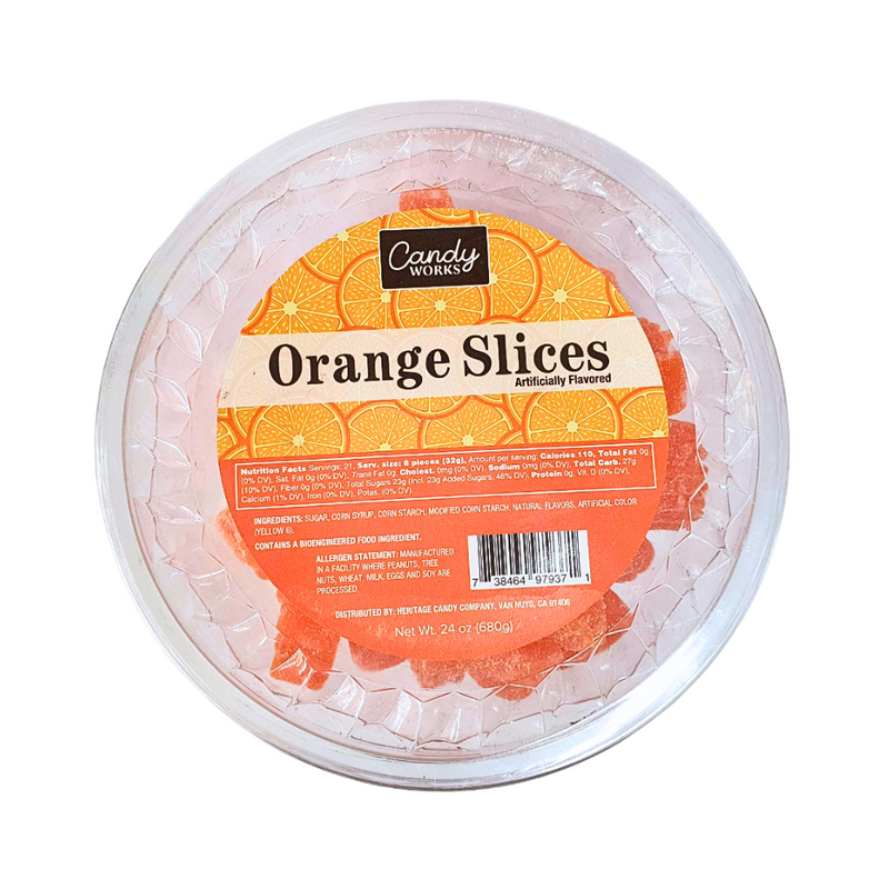 Candy Works Orange Slices 680g