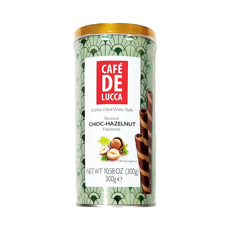 Cafe De Lucca Roasted Choco Hazelnut Wafer 300g