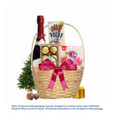 Sparkling Juice And Sweets Gift Basket