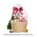 Sparkling Juice And Sweets Gift Basket