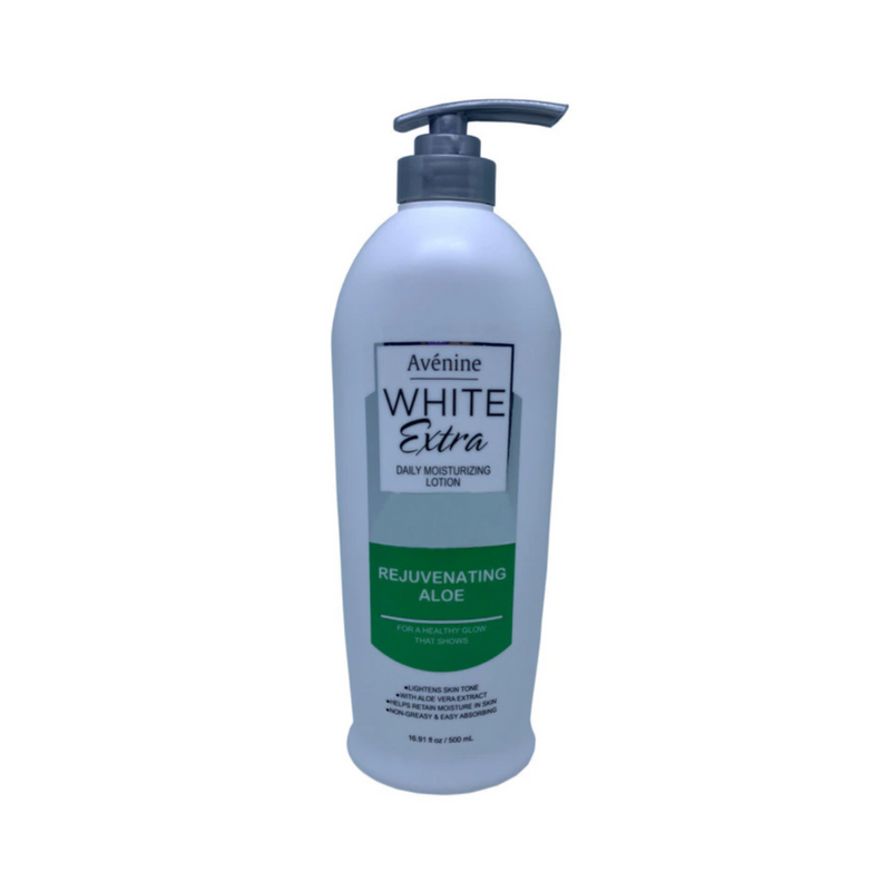 Avenine White Extra Rejuvenating Aloe Daily Moisturizing Lotion 500ml