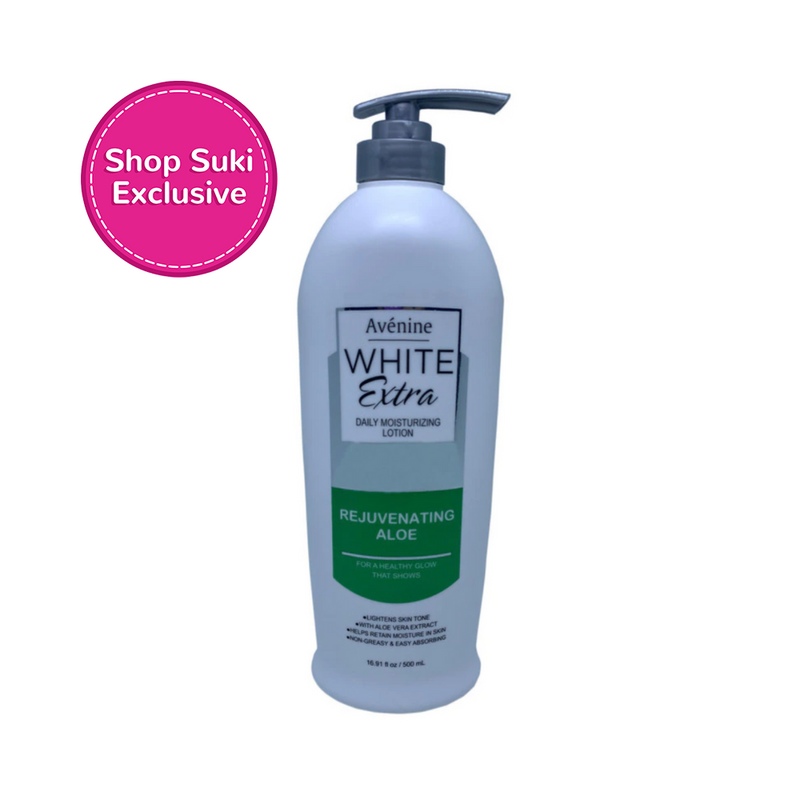 Avenine White Extra Rejuvenating Aloe Daily Moisturizing Lotion 500ml