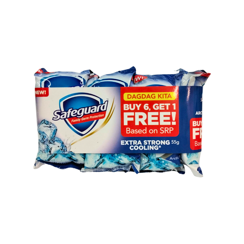 Safeguard Bar Soap Arctic Fresh 55g x 7's