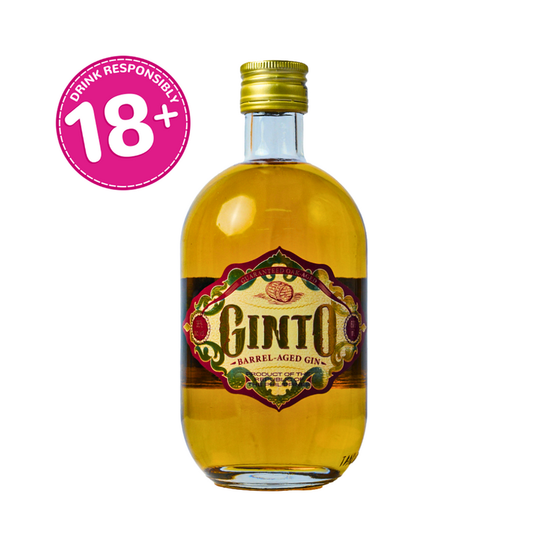 Ginto Barrel Gin 600ml