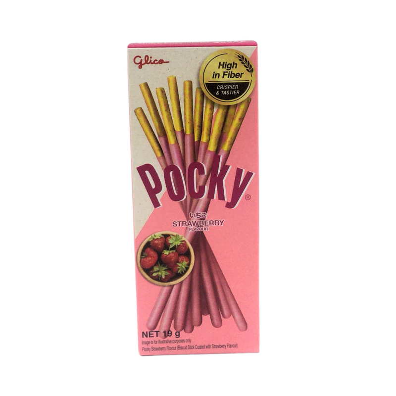 Glico Pocky Strawberry Mini Pack 19g