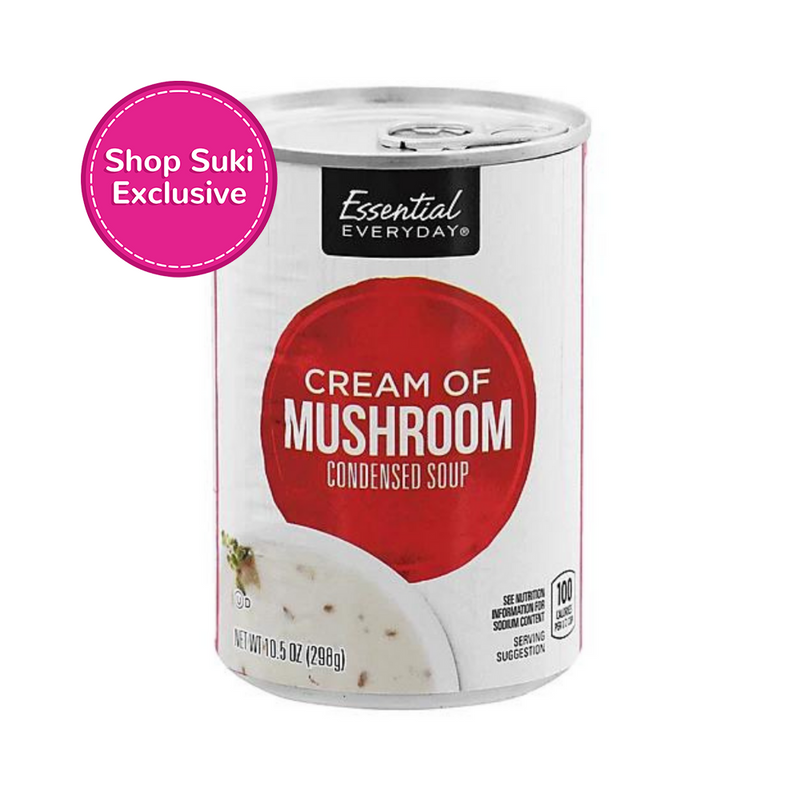 Essential Everyday Cream Of Mushroom Condensed Soup 298g