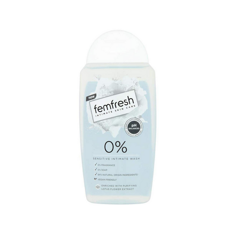 Femfresh Intimate Skin Care 0% Sensitive Intimate Wash 250ml