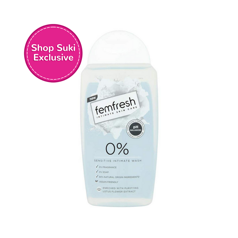 Femfresh Intimate Skin Care 0% Sensitive Intimate Wash 250ml
