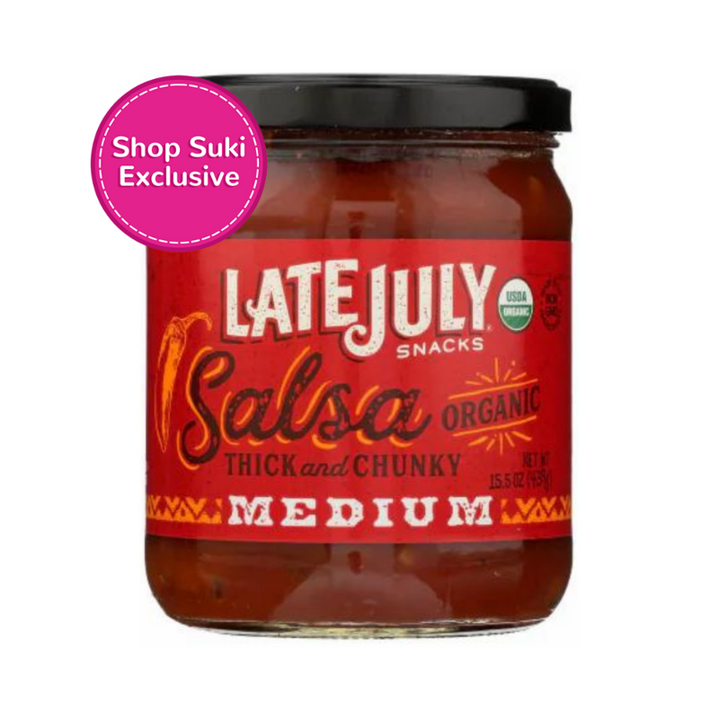 Late July Snacks Thick And Chunky Medium Salsa 439g
