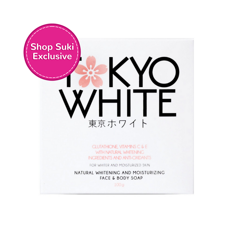 Tokyo White Natural Whitening And Moisturizing Face And Body Soap 100g
