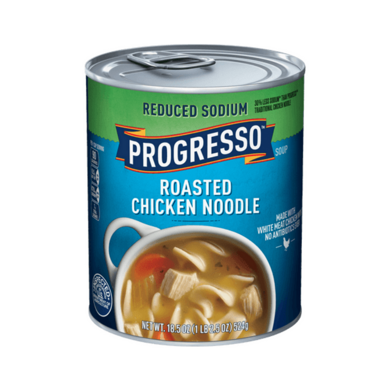 Progresso Reduced Sodium Roasted Chicken Noodle 524g