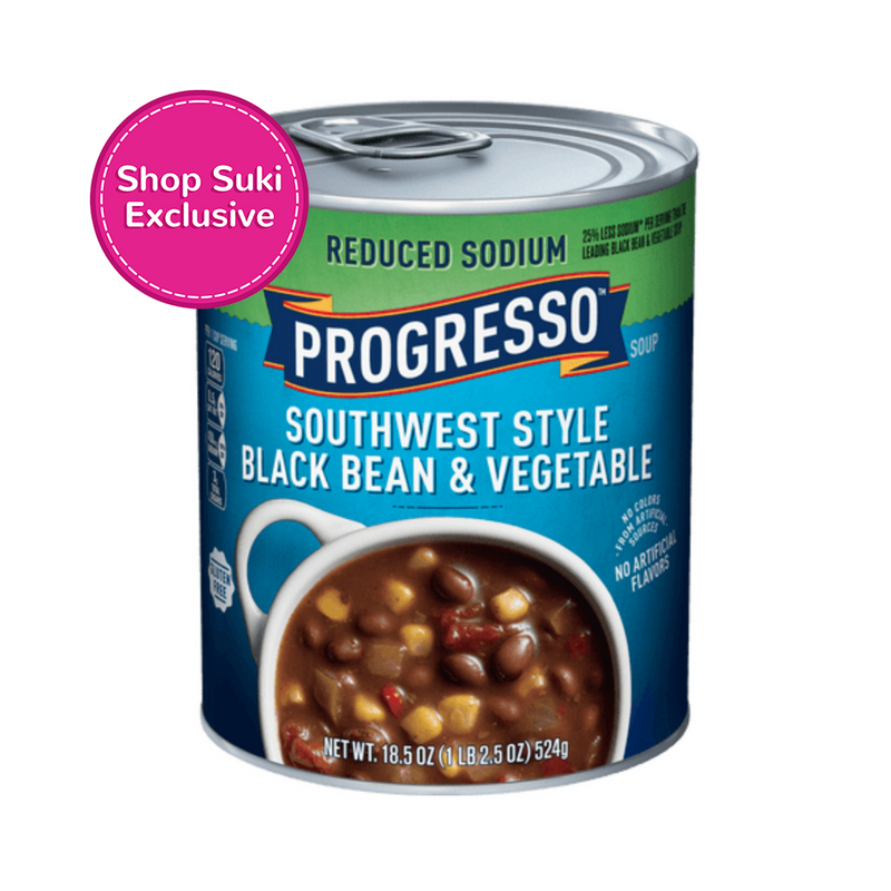 Progresso Reduced Sodium Southwest Style Black Bean And Vegetable 524g