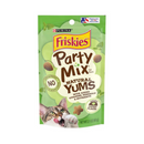 Friskies Party Mix Natural Yums Catnip Flavor Cat Treats 60g