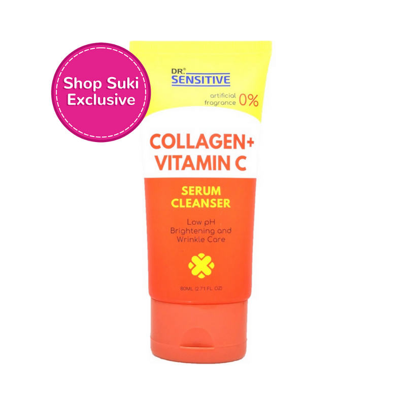 Dr. Sensitive Collagen And Vitamin C Serum Cleanser 80ml