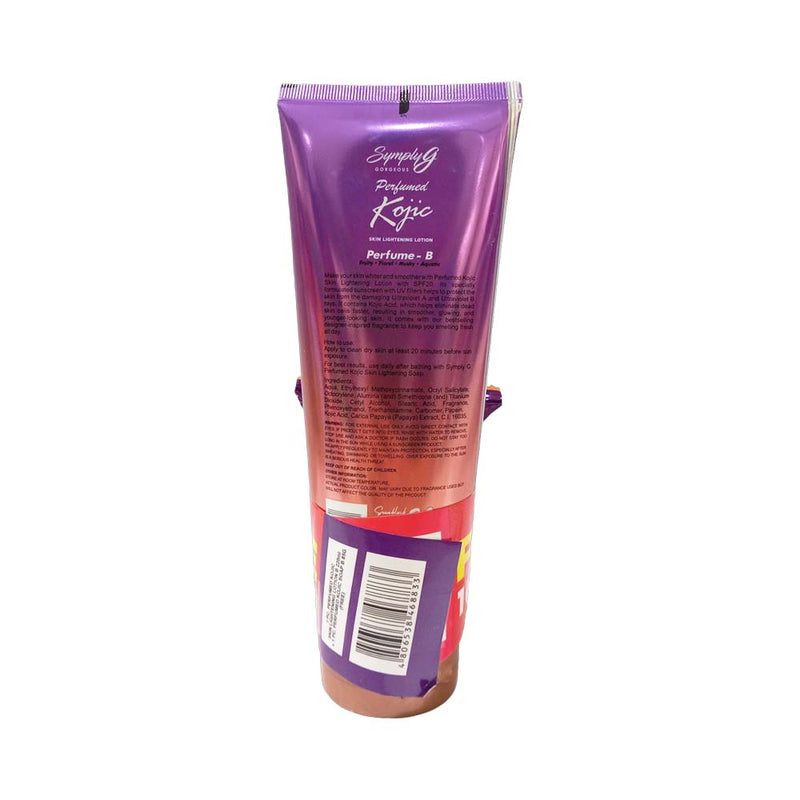 Simply G Perfumed Skin Lightening Lotion B SPF 20 220ml