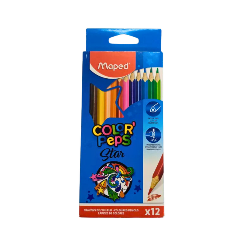 Maped Color Pencil 12 Colors