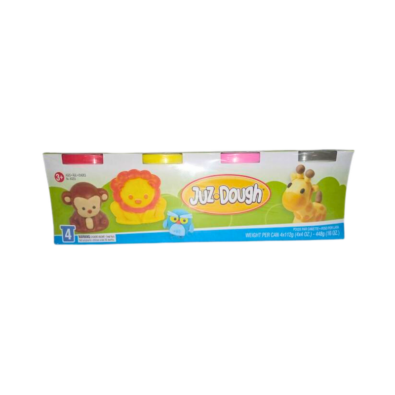 Juz Dough 4 Pack Animals (Monkey)