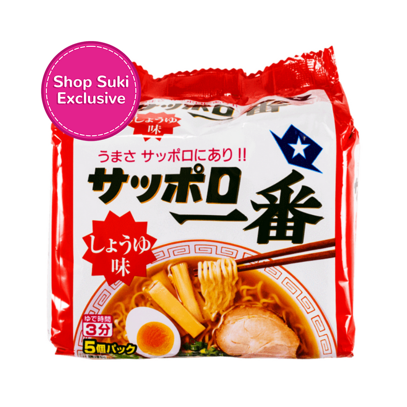 Sanyo Sapporo Ichiban Ramen Soy Sauce 500g
