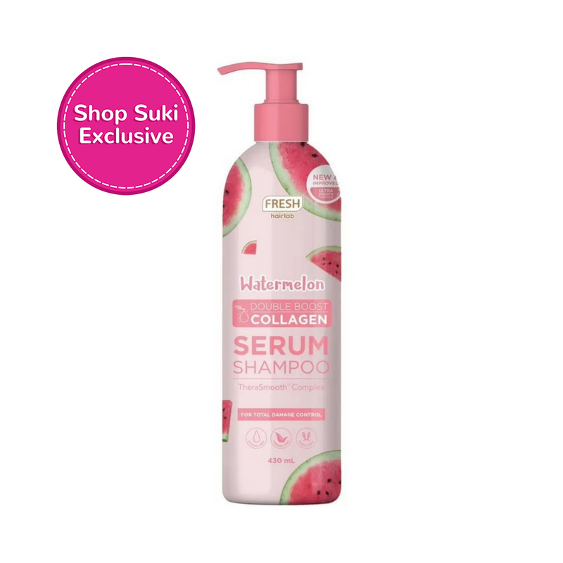 Fresh Hairlab Watemelon Double Boost Collagen Serum Shampoo 430ml
