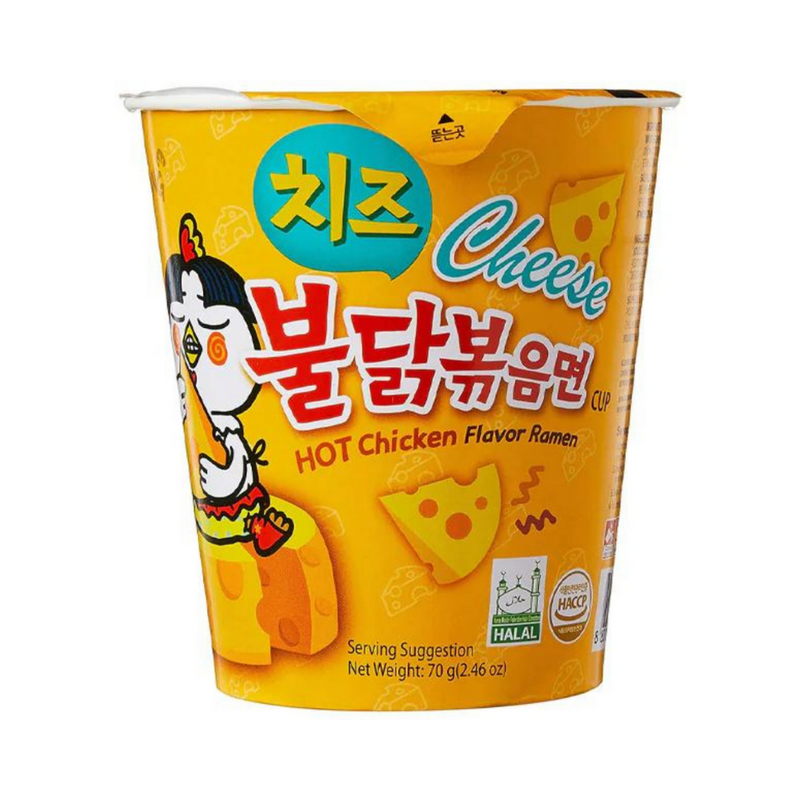 Samyang Cheese Hot Chicken Flavor Ramen Cup 70g