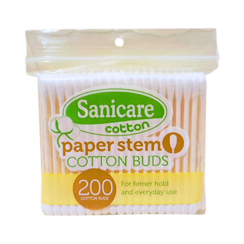 Sanicare Cotton Buds Paperstem 200's