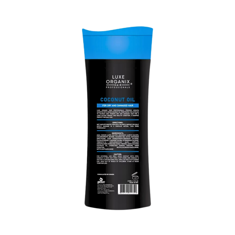 Luxe Organix Keratin VCO Shampoo 210ml