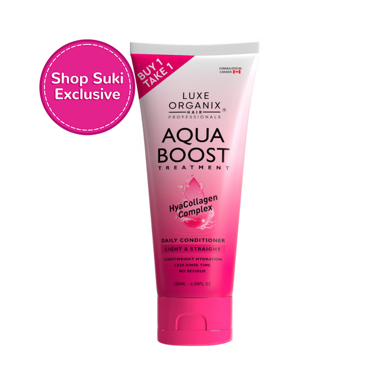 Luxe Organix Aqua Boost Hair Treatment Aqua Light And Straight 180ml