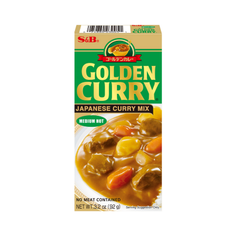 Golden Curry Japanese Curry Mix Medium Hot 92g