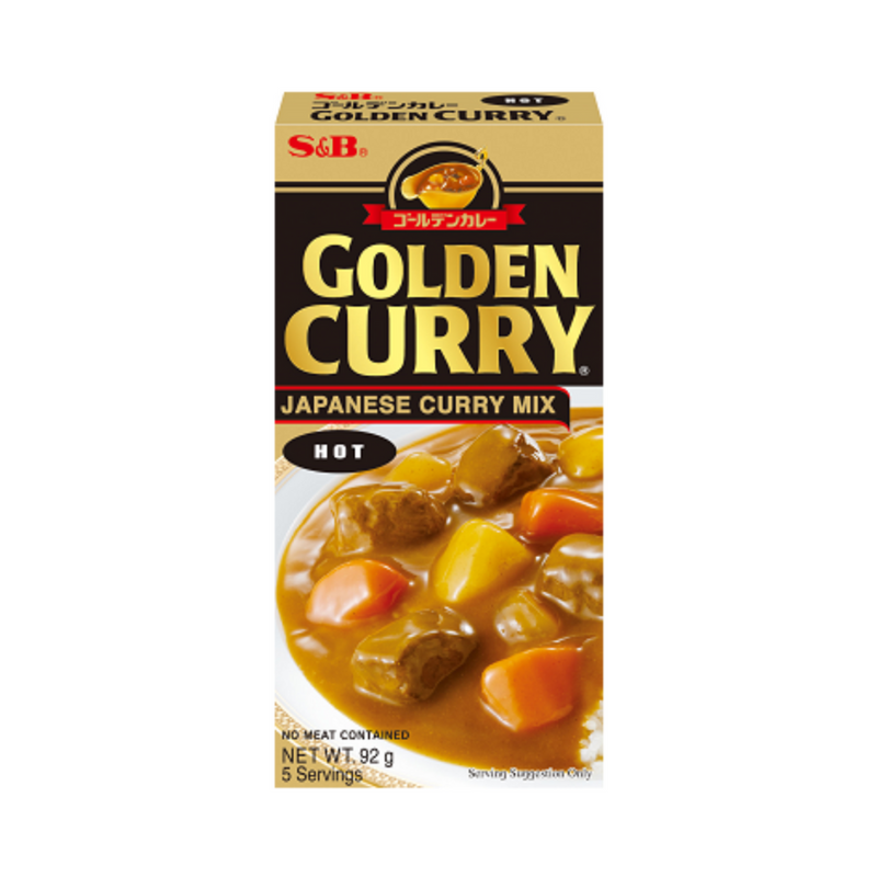 Golden Curry Japanese Curry Mix Hot 92g