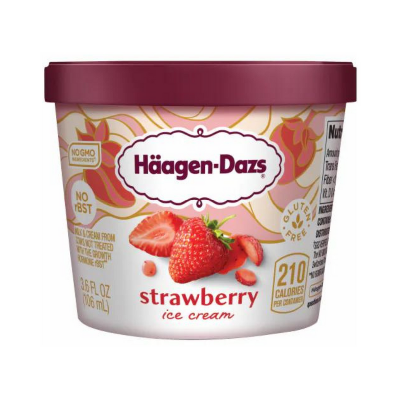 Haagen-Dazs Strawberry Ice Cream 106ml