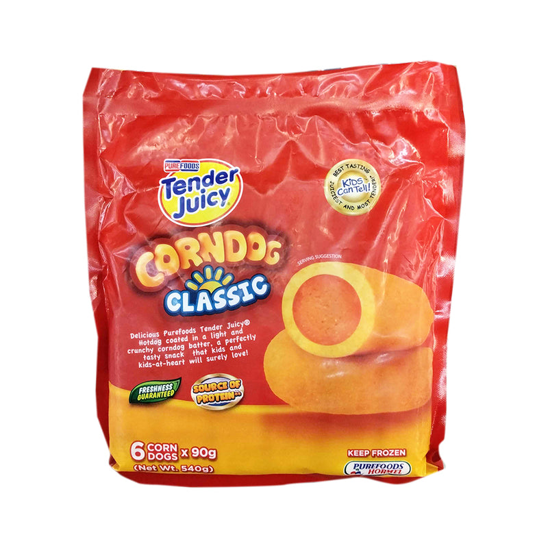 Purefoods Tender Juicy Corndog Classic 540g