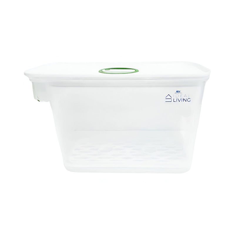 Ideal Living Food Keeper Clear White 1.6L